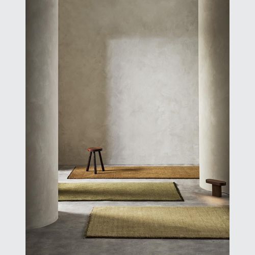 Baya Sandringham Wool Floor Runner Rug  - Moss