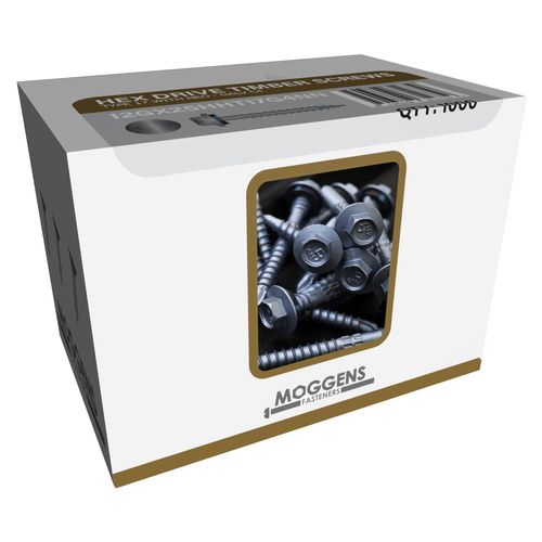 Hex Head Timber Screws - Type 7 With Neo - Galv C4​