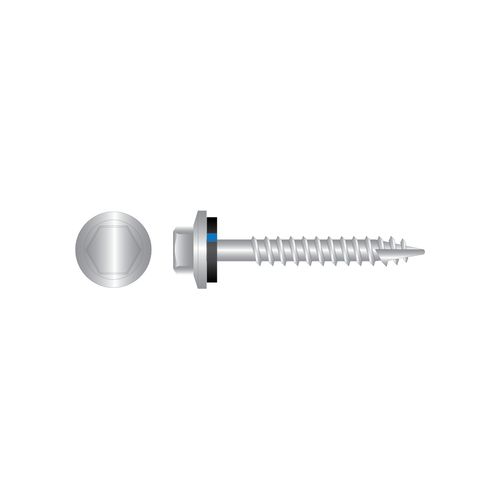 Hex Head Timber Screws - Type 7 With Neo - SS316