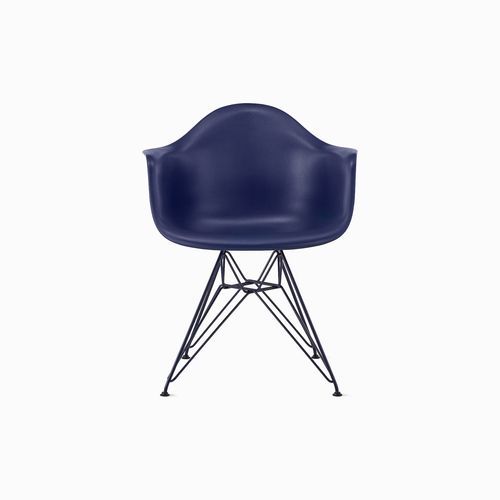 Eames + HAY Plastic Armchair - Eiffel Base