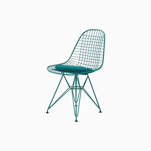 Eames + HAY Wire Side Chair - Eiffel Base