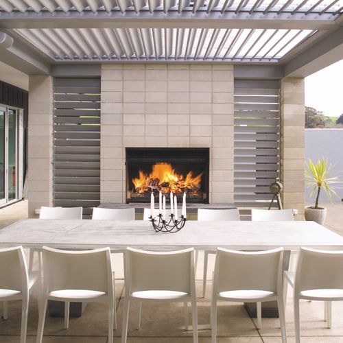 Warmington | Outdoor Wood Nouveau BBQ