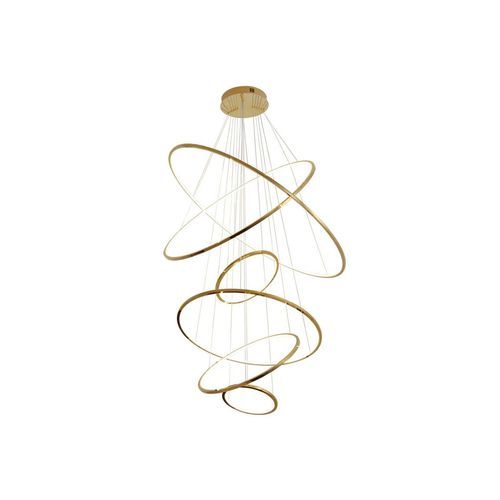 Halo Titanium Gold Suspension Light