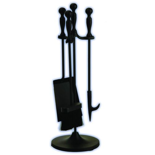 4 Piece Black Metal Tool Kit