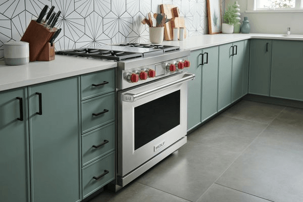 Wolf Dual Fuel Range 91cm ICBDF36450GSP