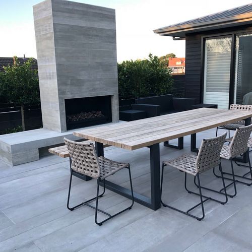 Tin Man Outdoor Bench