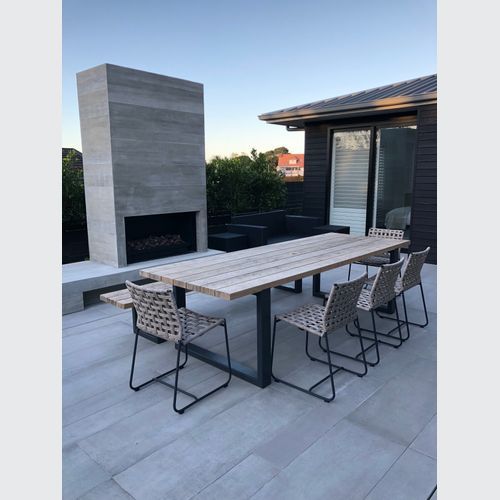 Tin Man Outdoor Bench