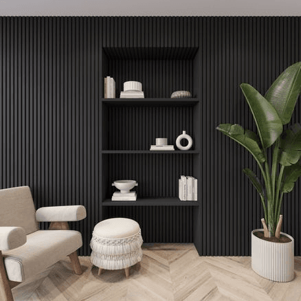 Slat Acoustic Panelling | Onyx
