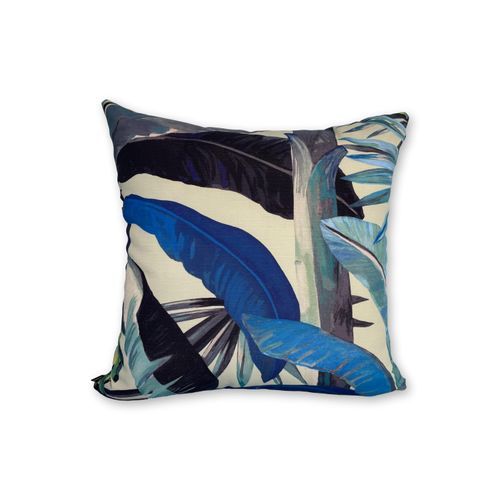 Tropicalia Porcelain Blue with Grey Backing