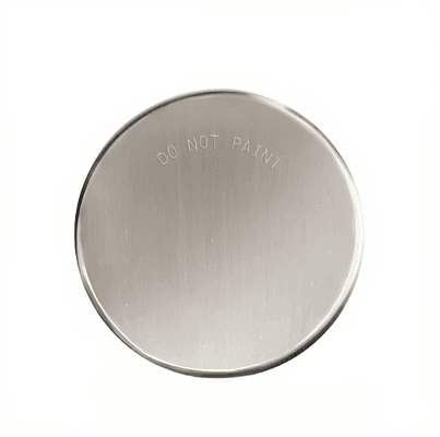 Sprinkler Cover Plate | Brushed Chrome