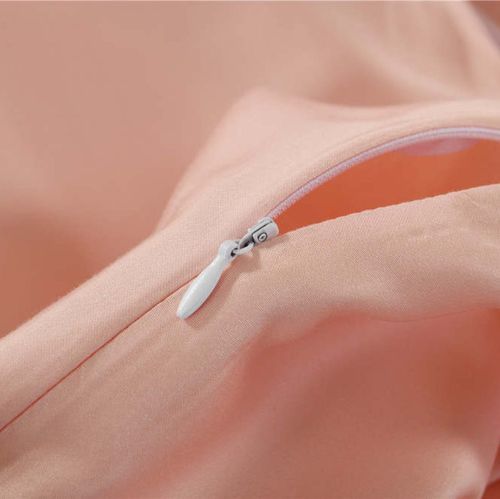 Silky Soft Bamboo Quilt Cover  - Soft Coral Pink
