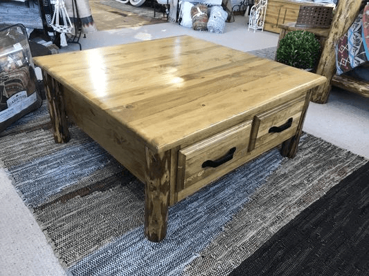Glacier Collection Custom Coffee Table 40" x 40"