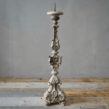 Large Italian 18th Century Torchere Candlestick