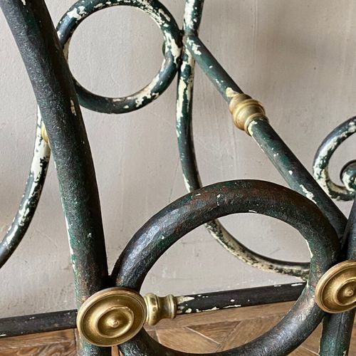 French Wrought Iron Patisserie Table