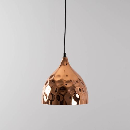 Nora Pendant Light - Hammered Copper