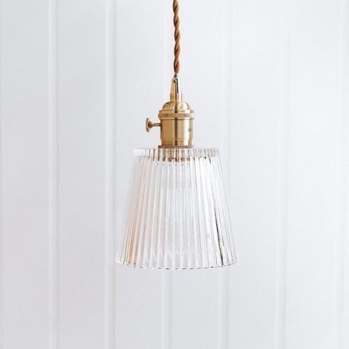 Vintage Glass Pendant Light - Carrie