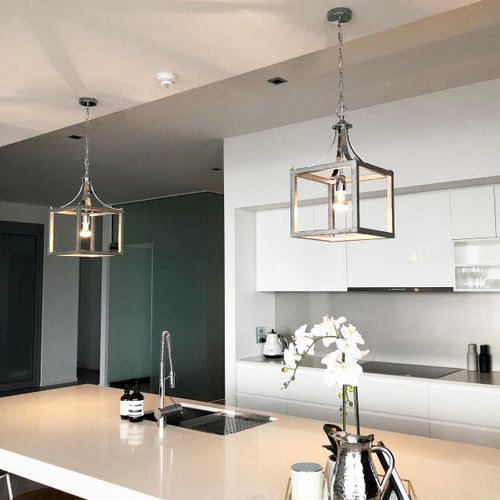 Langham | Hampton Style Lantern Pendant Light (Longer Chain)
