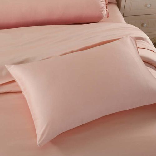 Silky Soft Bamboo Sheet Set - Soft Coral Pink
