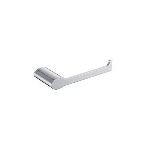 Stream Line Oval Rose Toilet Roll Holder Polished Chrome