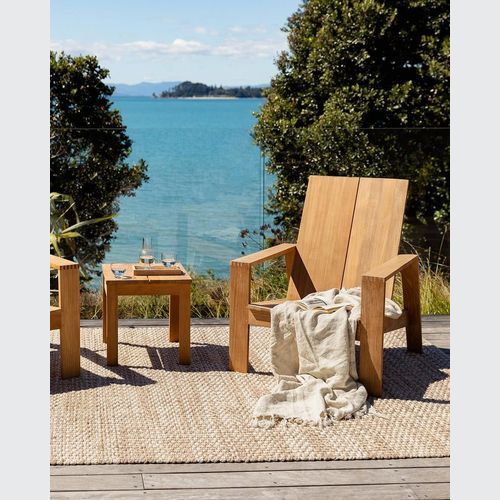 Baya Pelorus Floor Rug - Sand | Indoor or Outdoor