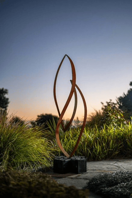 Iron Flame by Bespoke Sculpture