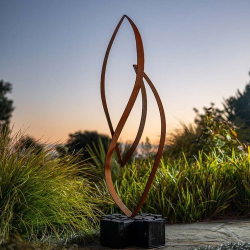 Iron Flame by Bespoke Sculpture