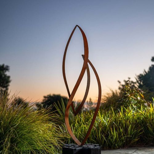 Iron Flame by Bespoke Sculpture