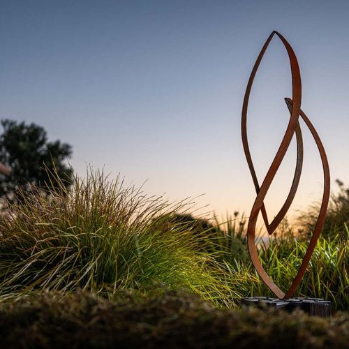 Iron Flame by Bespoke Sculpture