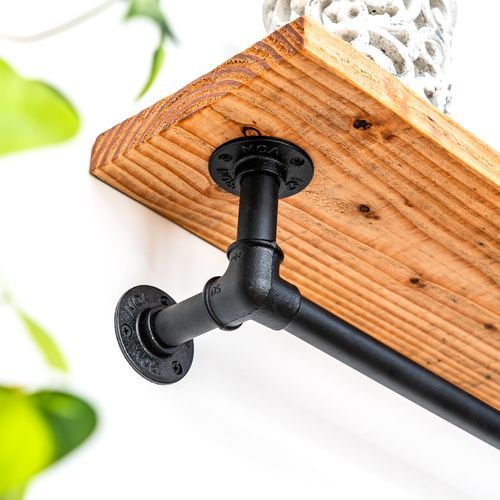 Towel Rail With Shelf