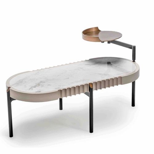 Modern Side Table with Tray "Avenue"