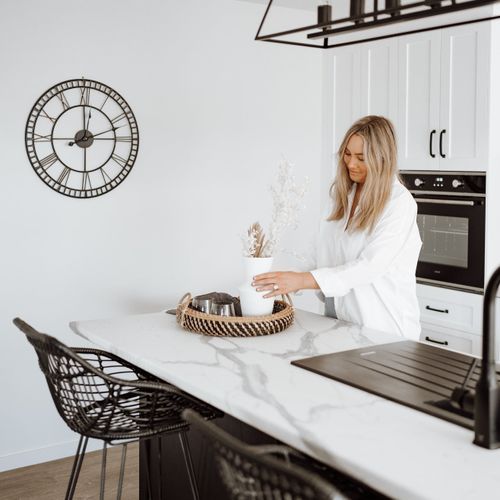 Hampton | Large Metal Wall Clock