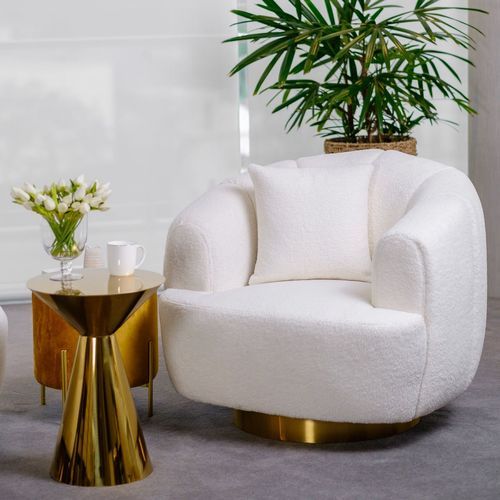 Vogue Side Table - Gold