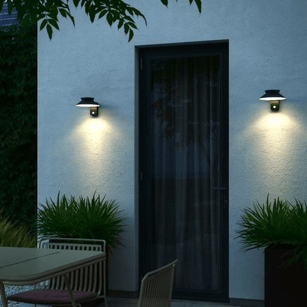 Justina Solar Wall Light