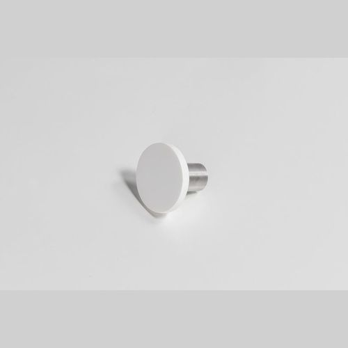 Moderna Stone Towel Hook in Matte White