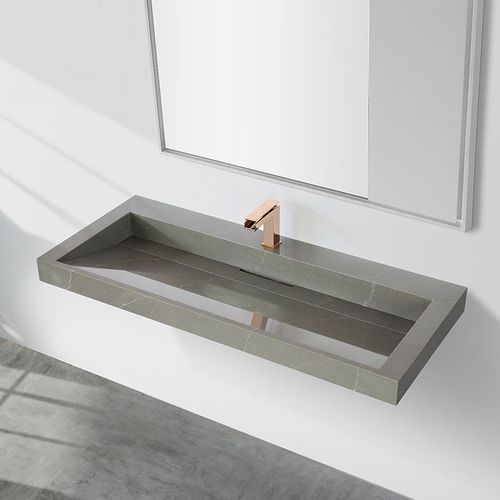 Marble Solid Surface Ramp Basin 1200mm