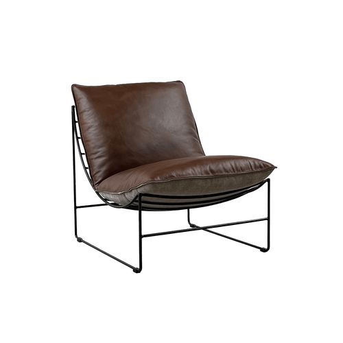 Leonardo Leather Lounge Chair