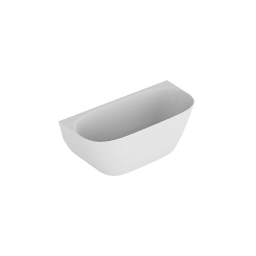 Kurv 1600 Back To Wall Bath Matt White