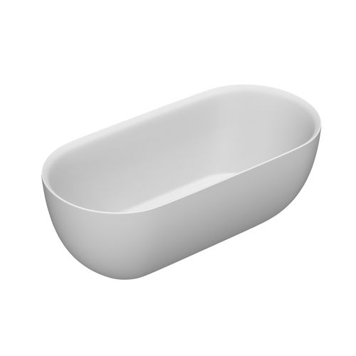 Kurv 1600 Freestanding Bath Matt White