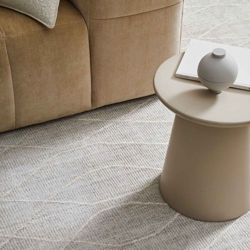 Weave Home Katari Rug - Moon | Wool Blend Floor Rug | 2m x 3m