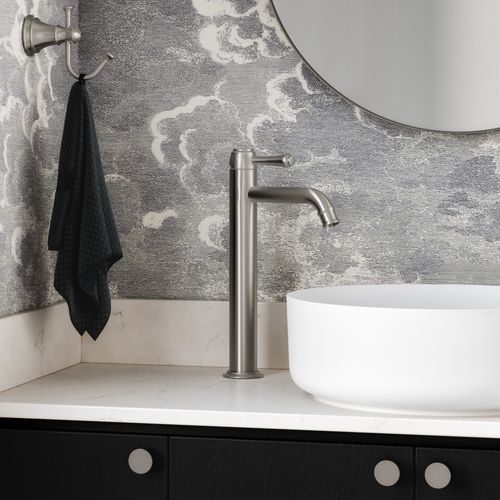 Kingsley Extended Basin Mixer - Brushed Nickel
