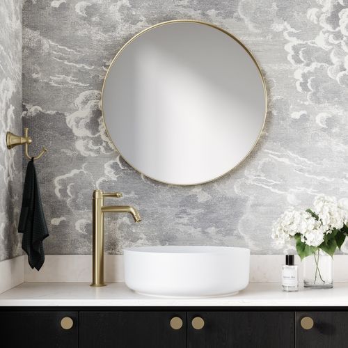 Kingsley Extended Basin Mixer - Brushed Brass