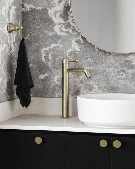 Kingsley Extended Basin Mixer - Brushed Brass