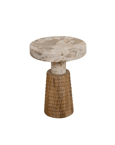 Kish Side Table (Capri Beige)