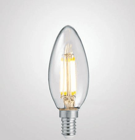 LED Candle Filament Bulb C35