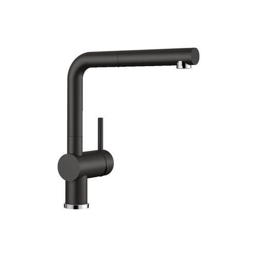 Blanco LINUS S Pull Out Sink Mixer - Black