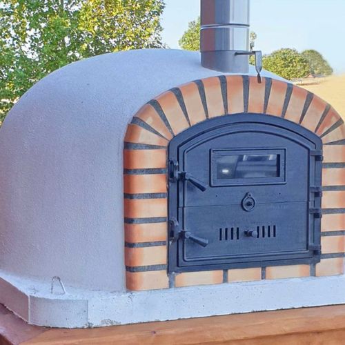 Lisboa Premium Brick Arch Wood Fired Pizza Oven