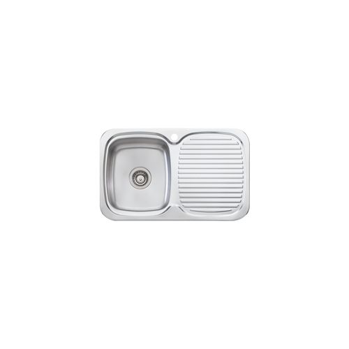 Lakeland Single Bowl Sink With Drainer