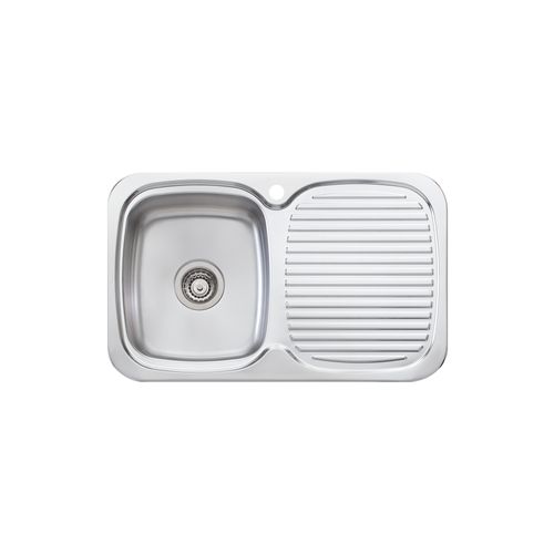 Lakeland Single Bowl Sink With Drainer