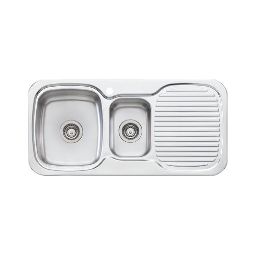Lakeland 1 & 1/2 Bowl Sink With Drainer