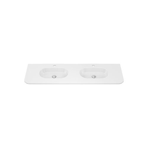 Lola Gloss Full Depth Curved Ceramic Basin Top
